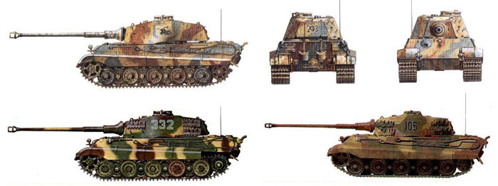 タミヤ/ドイツ重戦車 キングタイガー（アルデンヌ戦線）